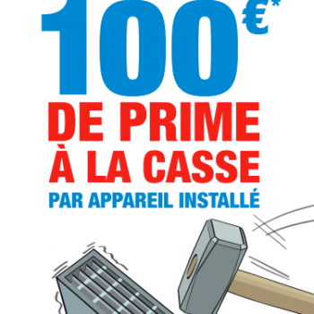 prime à la casse: jusqu'à 100€ par radiateur remplacé