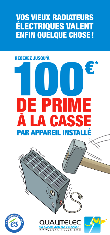 prime à la casse: jusqu'à 100€ par radiateur remplacé