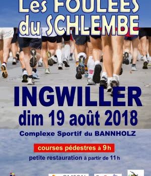 Ingwiller foulees du schlembe 2018